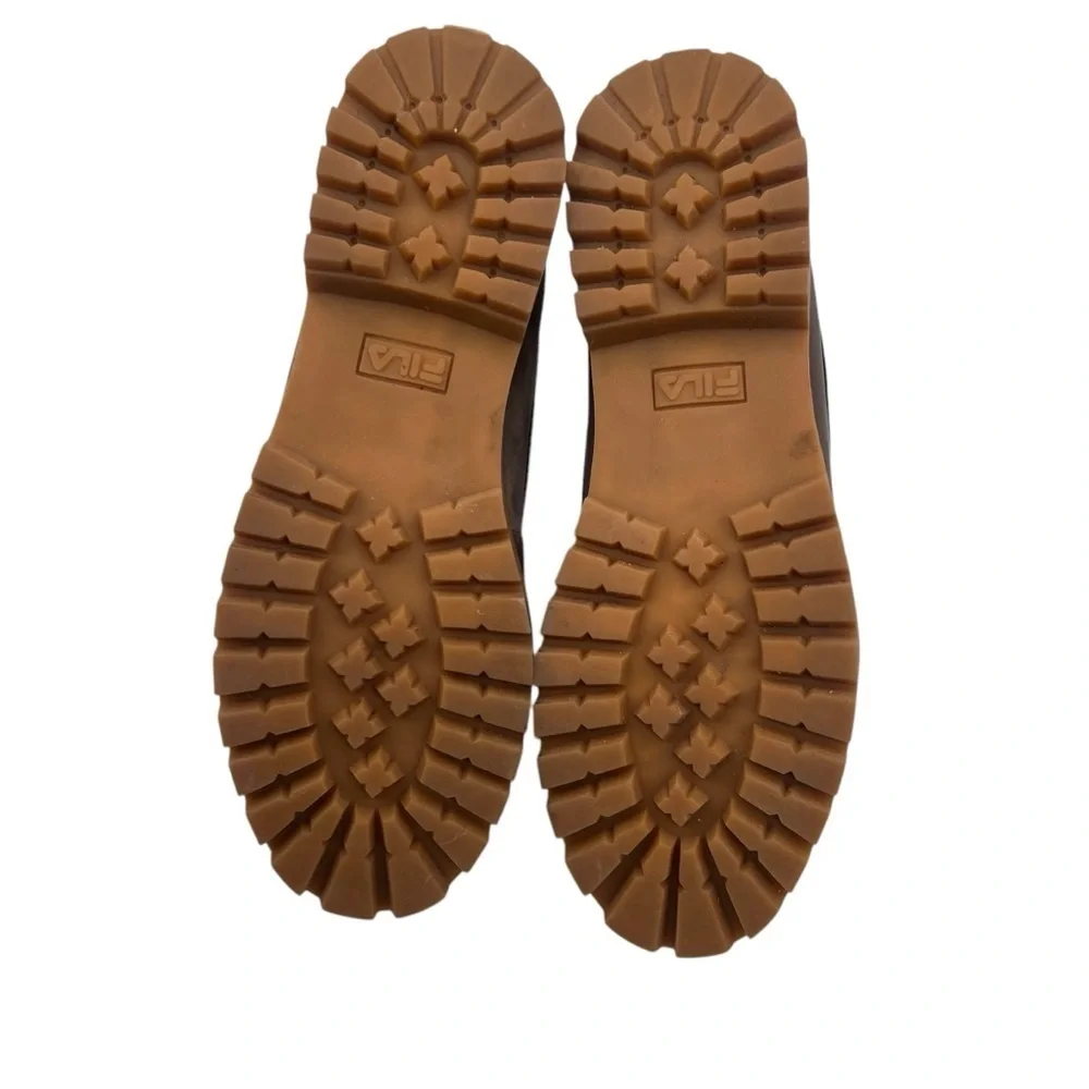 Fila Brown Green Edgewater 12 FS Chukka Boots Size 11 1/2 Men’s